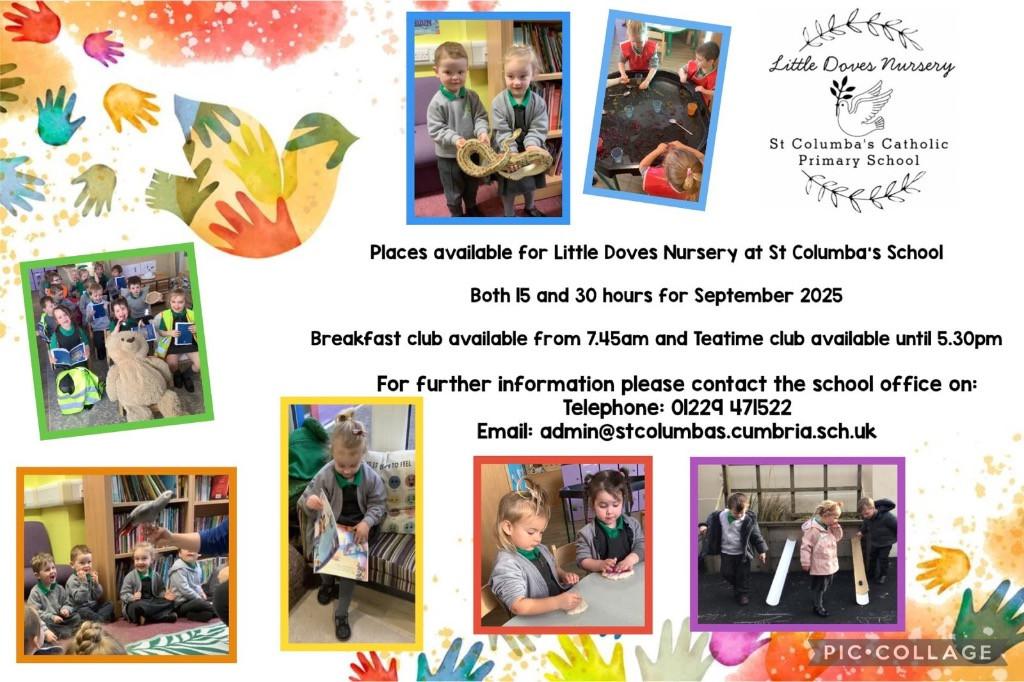 Little Doves Nursery Advert